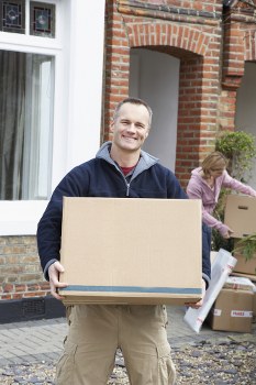 Removal team assisting with a Hampstead home move