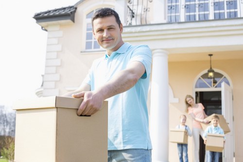 Household and office removals van service in Hampstead