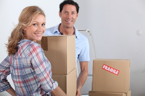 Moving day coordination for an office in Hampstead